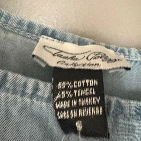 NWT.- Tasha Polizzi Dolly Tencel Denim Dress - SZ S (runs big) - Picture 6 of 15